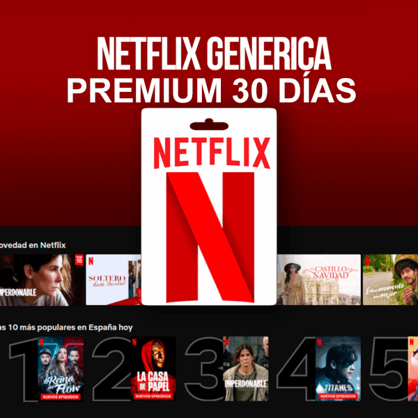 Netflix Generica Premium 30 días